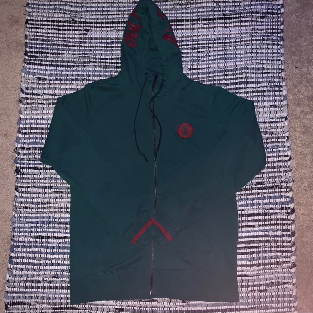 nike air force one zip up hoodie